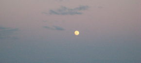 Moon Over Montague Beach